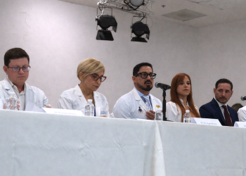 Conferencia de prensa de la Puerto Rico Academy of Aesthetic Practitioners, en la que la organización solicitó al Senado revisar el Proyecto 971 e incorporar enmiendas antes de su aprobación.