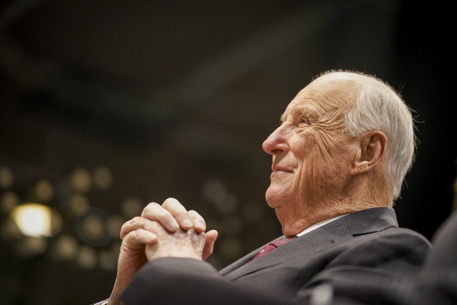 El rey de Noruega, Harald V, que falleció este viernes, fotografiado el 4 de febrero de 2026 en Oslo. EFE/EPA/Thomas Fure